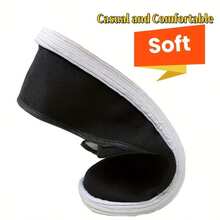 Martial Art Cloth Shoes Kung Fu Tai Chi Cotton Sole Canvas Shoes Black - Black - View 10