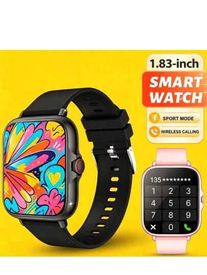 Smartwatch de Body de metal con pantalla completa de 4,65 cm, compatible con teléfonos iOS y Android (llamada/marcación), múltiples modos deportivos/abundantes esferas de reloj/juegos integrados/control de voz por IA/reloj deportivo unisex