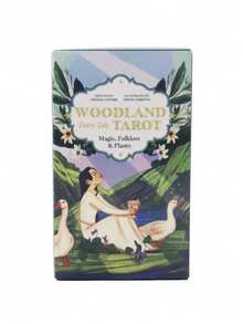 Tarot del cuento de hadas del bosque, juego de mesa de entretenimiento de ocio, adecuado como regalo para amigos, aniversario, cumpleaños, San Valentín, Navidad - Una pieza - Ver 9