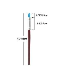 Bộ 5 món dụng cụ nặn đất sét silicon dùng để tạo hình cọ, chấm bi, vẽ móng nghệ thuật, nặn gốm sứ, tự làm đồ chạm khắc, điêu khắc gốm. - Nhiều màu - Xem 3