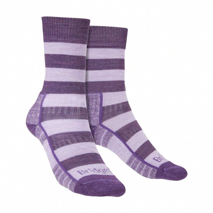 Bridgedale - HIKE Lightweight Merino Performance Boot Socks For Women - Lila / Morado - Ver 1
