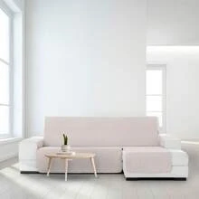 Kiva Regular Right-Facing Padded And Non-Slip Chaise Lounge Sofa Cover, Various Colors Available – Complete Protection, Comfort And Style In An Adjustable And Washable Design - 米色萬寶龍 - 查看 5