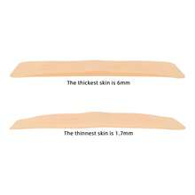 1 miếng da giả silicon 3D dẻo, mỏng để tập xăm lông mày + 2 miếng da giả thay thế để tập xăm lông mày - Nhiều màu - Xem 7