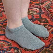 Sock Snob 24 Pack Multipack Kids Cotton Trainer Socks For Boys & Girls - Grey - View 4