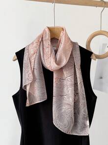 1 chiếc khăn choàng dài thời trang đa năng chất liệu chiffon, khăn choàng nhẹ in họa tiết Paisley dành cho nữ, khăn lụa thanh lịch cho mùa hè đi biển, khăn quấn mỏng. - Nhiều màu - Xem 3