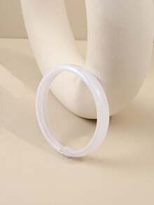 Bộ 4 vòng tay acrylic dành cho nữ, phụ kiện cá nhân hóa tối giản, thanh lịch. - Nhiều màu - Xem 7