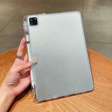 Ốp máy tính bảng thế hệ thứ 11, ốp A16 có khe đựng bút, mặt lưng acrylic trong suốt tự lắp ráp, chống rơi, chống sốc, chống cong vênh, thiết kế tối giản, phù hợp với iPad thế hệ thứ 9 10.2", thế hệ thứ 8 10.2", Air 11" (M4) 2026, ốp máy tính bảng thế hệ thứ 10. - Trong sáng - Xem 9