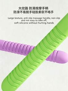 1 cái thớt silicon, búa massage Đông y, gậy bấm huyệt - Xem 7