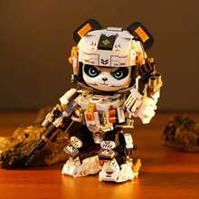 Mechanical Panda & 12 Zodiac Animal Building Block Gift Set - Desktop Decor DIY, Stress Relief, Quiet Solitude, Suitable As Birthday, Christmas Gift - Multicolor - View 4
