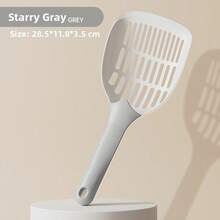 New Upgrade Cat Litter Scooper, Fine Hole Filter Shovel, Space-Saving Cat Poop Shovel With Hanging Hole - View 5