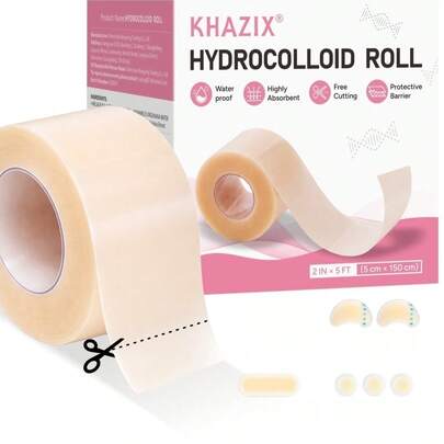 1 Roll Silicone Scar Patch, Suitable For All Skin Types, Reusable Silicone Scar Strips, Professional Use