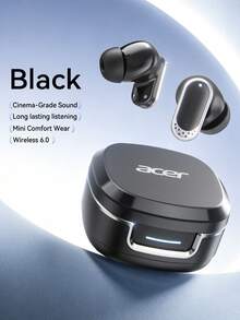 Acer OHR751 Mini Wireless Bluetooth Earbuds, HD Call Noise Cancelling, Large Driver Unit, High-Quality Panoramic Sound, Touch Control, Suitable For Sports And Travel, Compatible With IOS/Android Phones - View 15