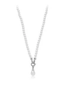 1pc Niche Design Body Chain, Versatile Ins-Style Pearl Decor Accessory - Long Pearl - View 3