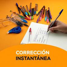 Wite-Out EZ Correct Correction Tape, 39.3 Feet, 1-Count Pack Of White Correction Tape, Fast, Clean And Easy To Use Tear-Resistant Tape Office Or School Supplies - 1 個(1 包) - 查看 3