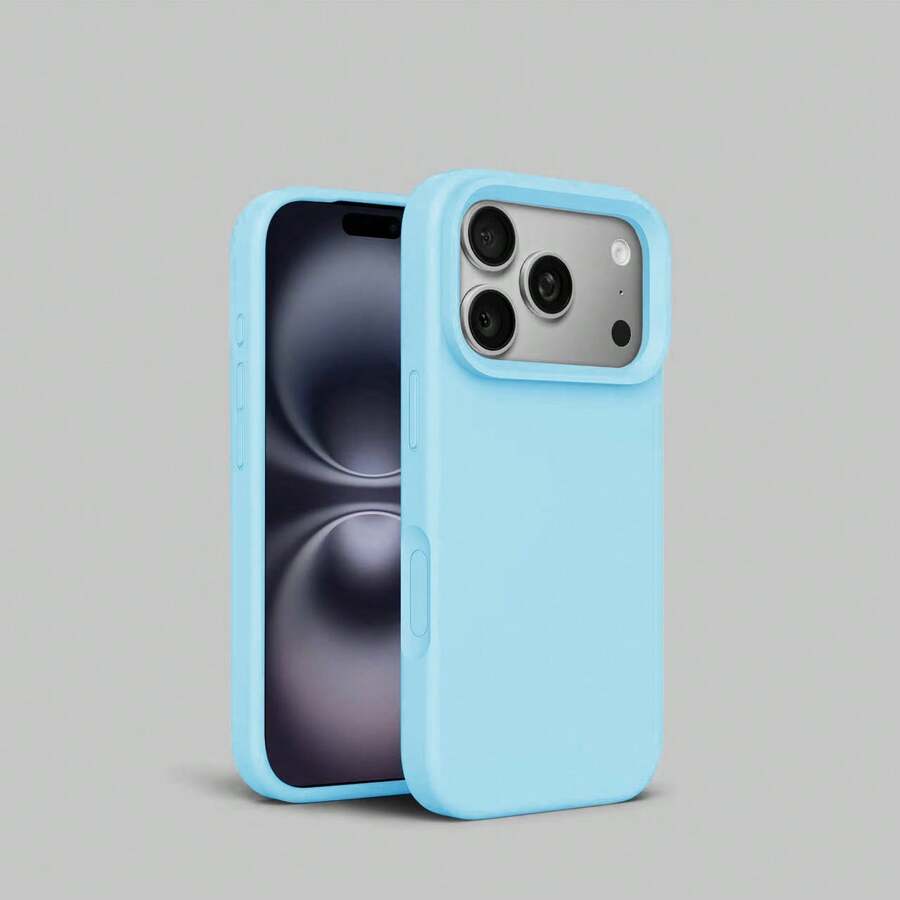 1个极简液态硅胶保护壳,兼容 17 Air 16 14 13 12 15 11 Pro Max Plus/7g/8 Plus/XS Max/XR,带绒面镜片保护,是送给女性的理想礼物。 - 淺藍色 - 查看 1
