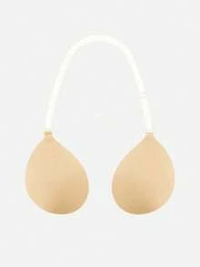 Women's Sticky Bra Push Up Backless Adhesive Bra Halter Invisible Clear Bra Nipple Covers - Multicolor - View 15