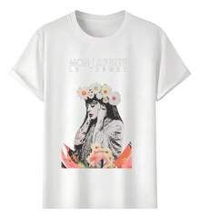 Tshirt Muscle Freaks Mon Laferte Floral Style - White - View 2