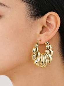 1 par de pendientes encantadores, diseñados para mujeres, adecuados para bodas, compromisos, fiestas de aniversario, regalos del Día de San Valentín - 1# - Ver 7