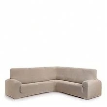 Kiva 3+1 Corner Sofa Cover, Super Elastic, Daily Protection And Fit For Sofas, Various Colors Available - Breathable Bi-Elastic Fabric Sofa Cover - 米色 Rk - 查看 3