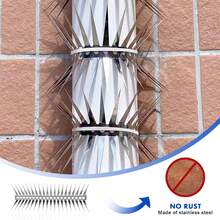 不锈钢防鼠、防啮齿动物、防鸟、防狗、防蛇、防盗空调汽车电器大型防鼠刺 - 防鼠刺 - 查看 6