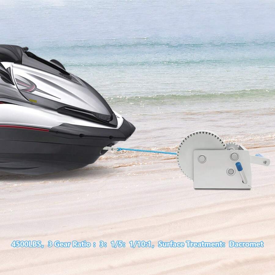 YUNRUX Marine Winch - A - View 1