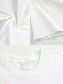 Men's T-Shirt, Men's Shirts, Men's Casual Tops, Men's Sports Casual Sweatshirt, Costume UWE4 - 白色的 - 查看 2