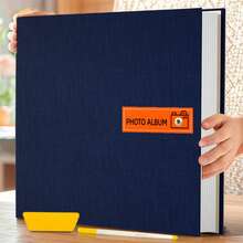 Album ảnh tự dính khổ lớn 4x6 5x7 8x10, quà tặng cho mẹ, gia đình, em bé, đám cưới, kèm bút kim loại và bìa nhựa. - 1PC - Xem 12