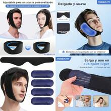 Paquete de Hielo Facial 4pzs Compresas de Gel Frio Envoltura para Cabeza de Hielos Compresa Fría con Banda Ajustable Bolsa para Frio o Calor Reutilizable Cold Pack Durable Resistente al Agua - negro - Ver 1