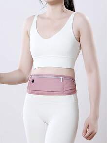 1 pièce Nouveau sac de taille de voyage invisible et créatif, élégant sac de taille anti-vol, sac de taille multifonctionnel ultra-fin et imperméable, convient pour les sports quotidiens, la course, la randonnée, l'escalade, le cyclisme, la fitness, l'école et la maison, un accessoire de voyage essentiel - Multicolore - Voir 8