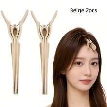 2pcs/3pcs Root Volumizing Clips, Create Korean Natural Hairstyle, 3 Colors Available. Invisible And Seamless, Perfect For Creating High Crown And Bangs. Flat Hair Savior! Long-Lasting Hold, No Hair Damage - Multicolor - View 15