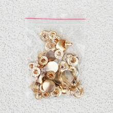 皮革按扣套装 – 15mm 金属纽扣按扣，适用于衣服、夹克、牛仔裤、包袋 - 15毫米 - 查看 13
