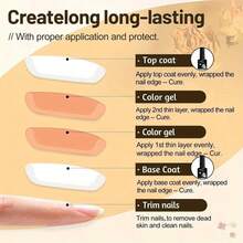 TARTU Semi-Permanenter Nagellack, HEMA-frei, TPO-frei, 8 ml Gel-Nagellack mit Katzenaugen-Effekt, Jelly und Glitzer, professionelle DIY-Maniküre, Geschenk für Frauen - Verschiedenfarbig - Übersicht 10