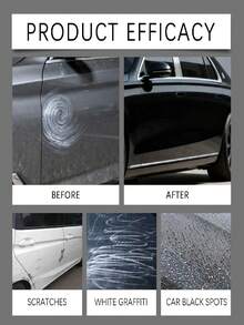 1pc/120g Car Paint Care Kit, Removes Fine Scratches, Swirl Marks, Oxidation, Quickly Dissolves Paint Imperfections, Hides Scratches, Restores Original Paint Texture, Eliminates Old Dullness, Brings Back New Car-Like Glossy Shine, For Original Paint, Scratch Repair, Polishing, Protection And Maintenance, 1pc/200g Car Interior Refurbishment Care Kit For Interior Components - Liquid - View 10
