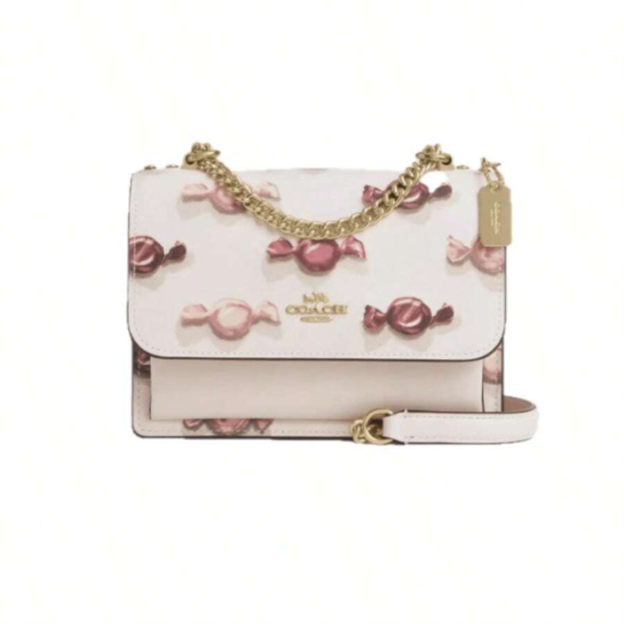 Coach Women's Mini Klare Chain Crossbody Bag - 紅白色 - 查看 1