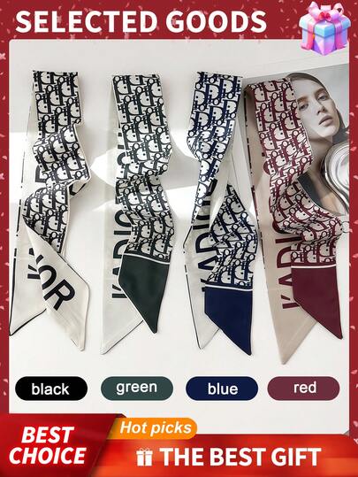 Women Hair Scarf Headscarf 1PC Polyester Lightweight Breathable Soft Smooth Satin Silk Like Neck Scarf, Elegant Fashion Square Bandana Head Wrap Hair Band Accessory, Minimalist Boho Vintage Aesthetic Style, Multi Use For Hair Styling Neck Decoration Outfit Matching Bag Decoration Wrist Tie, Perfect For Casual Daily Wear Party Travel Beach Vacation Wedding Bridal Shower Holiday Gift Formal And Casual Occasions