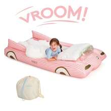 FUNBOY Cama Hinchable Individual Rosa Perfecta para Fiestas de Pijamas y Viajes Incluye Bolsa de Almacenamiento Se Infla y Desinfla en <2 Minutos - Convertible rosado - Ver 3