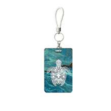 1 Set (Badge Clip + Lanyard) Cute Minimalist Turtle ID Card Holder, Comes With White Detachable Lanyard, Suitable For Nurse, Teacher, Doctor, Office Worker, Student, Unisex Daily Office Supplies And Gift - Fashionable - View 12