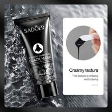 3pcs Exfoliating Mask, Blackhead Removal Mask, Charcoal Exfoliating Blackhead Mask, Mask Purification & Deep Cleansing, Suitable For All Skin Types, Removing Blackheads, Whiteheads - Black - 查看 7