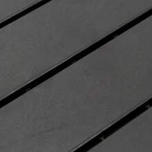 Terrace Tiles, Set Of 9 Pieces, Balcony Tiles, Click System Tiles For Patio And Garden, Plastic, Black, 30x30cm - hitam - View 8