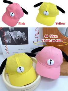 1 pieza Sombrero ligero y de secado rápido con protección UV para niños y niñas, ajustable y lavable, tipo visera de golf, gorra de béisbol para perros - 8-12 años - Ver 2