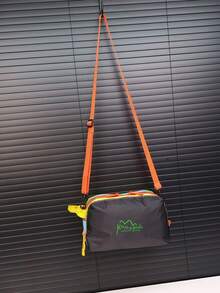 男女通用时尚休闲单肩斜挎手拿包，洗漱化妆包，日常旅行工作收纳包 - A - 查看 6