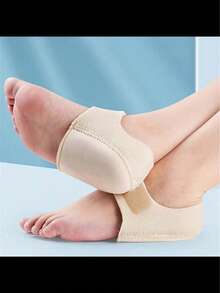 Reusable Silicone Anti-Slip Heel Pads, Self-Adhesive Sports & Fitness Shock-Absorbing Insoles, Prevent Cracked Heels, Comfortable Adjustable Heel Protectors, Suitable For Spring/Summer, Bridesmaid Gifts, Home Decor, Beach Travel, Unisex - A - View 12