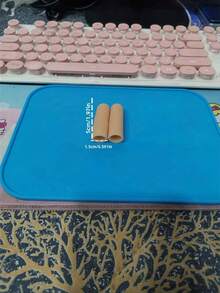 1双/5双装可重复使用柔软高弹硅胶指套，适用于DIY手工制作手指保护、家居清洁、手足护理 - 彩色 - 查看 9