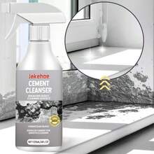jakehoe Cement Cleaning Spray Heavy Duty Cement Remover Strongly Deeply Decompose Stubborn Stains Restore Smooth Surface For Various Cement Surfaces - 液體 - 查看 1