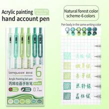 Bộ 6 bút vẽ màu acrylic 36/54/72/90 màu, 15 màu, tổng cộng 90 màu, đầu bút lò xo 0.7-0.6mm, thiết kế tay cầm mềm mại, dễ pha trộn, thích hợp cho vẽ tranh, DIY, viết nhật ký, dụng cụ nghệ thuật thiết thực cho họa sĩ. - Bộ - Xem 20