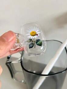 2pcs Flat-Shaped Toothbrush Holder - Cute Design Travel And Home Organization With Transparent Cover, Compact And Portable, Protects Toothbrush Heads, Dual Drainage Holes Ventilation, Suitable Home, Dorm And Travel Use| Toothbrush Storage Rack, Bathroom Organization, Suitable Home And Dorm - 多色 8 - 查看 5