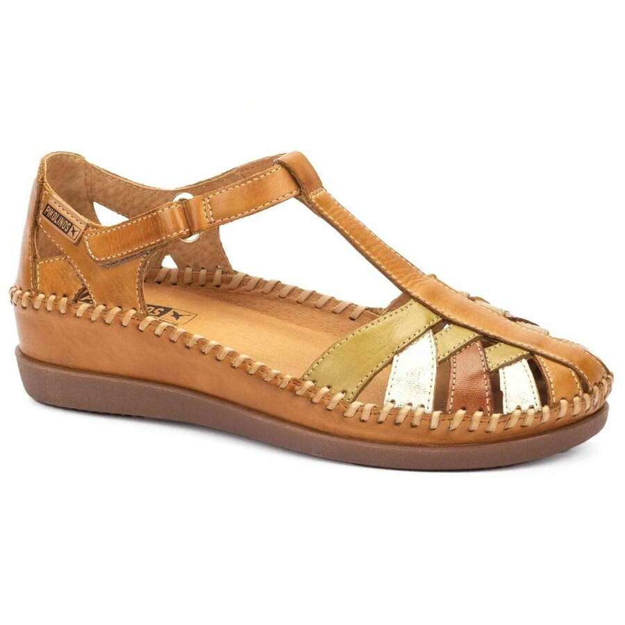 Pikolinos صندل نسائي W8K-0705C1-325 باللون البني - بني - مشاهدة 1