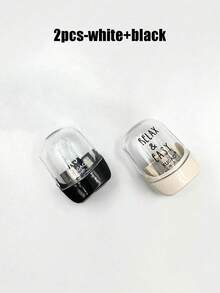 2pcs Mini Pencil Sharpener, Eyebrow Pencil Sharpener, Minimalist Transparent Pencil Sharpener, Student Pencil Sharpener, Manual Sharpener - Multicolor - View 8