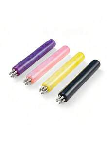 Bút chấm móng nghệ thuật 5 trong 1, cọ vẽ chấm, bút chấm nhiều đầu, dụng cụ tự làm móng nghệ thuật chấm bi, họa tiết cánh hoa. - Nhiều màu - Xem 9