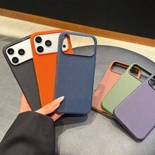 Koolife 1pc Green Tech Fabric Woven Texture Phone Case, Metal Independent Buttons And Camera Buttons, Minimalist Business PC+TPU Protective Shell, For IPhone 18 Pro/18 Pro Max/17/17 Pro/17 Pro Max/16/15, Scratch-Resistant And Anti-Drop, Suitable For Daily Business Use - Green - View 4